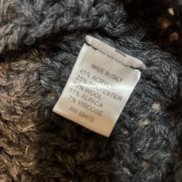 Elsamanda Sweater Sparkly Women’s Medium Alpaca & Wool - Picture 7 of 7